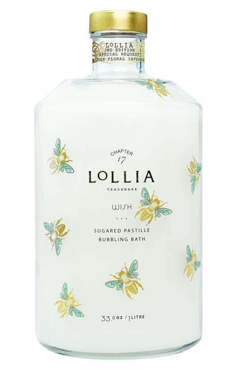 lollia wish bubble bath.